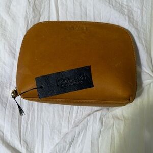 Parker Clay mini leather pouch, new with tags